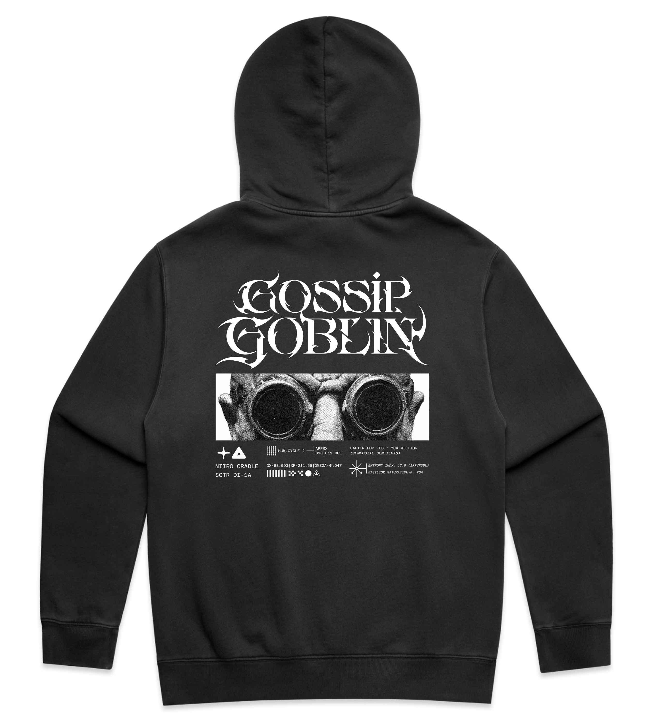 Buy Black Goggles Hoodie