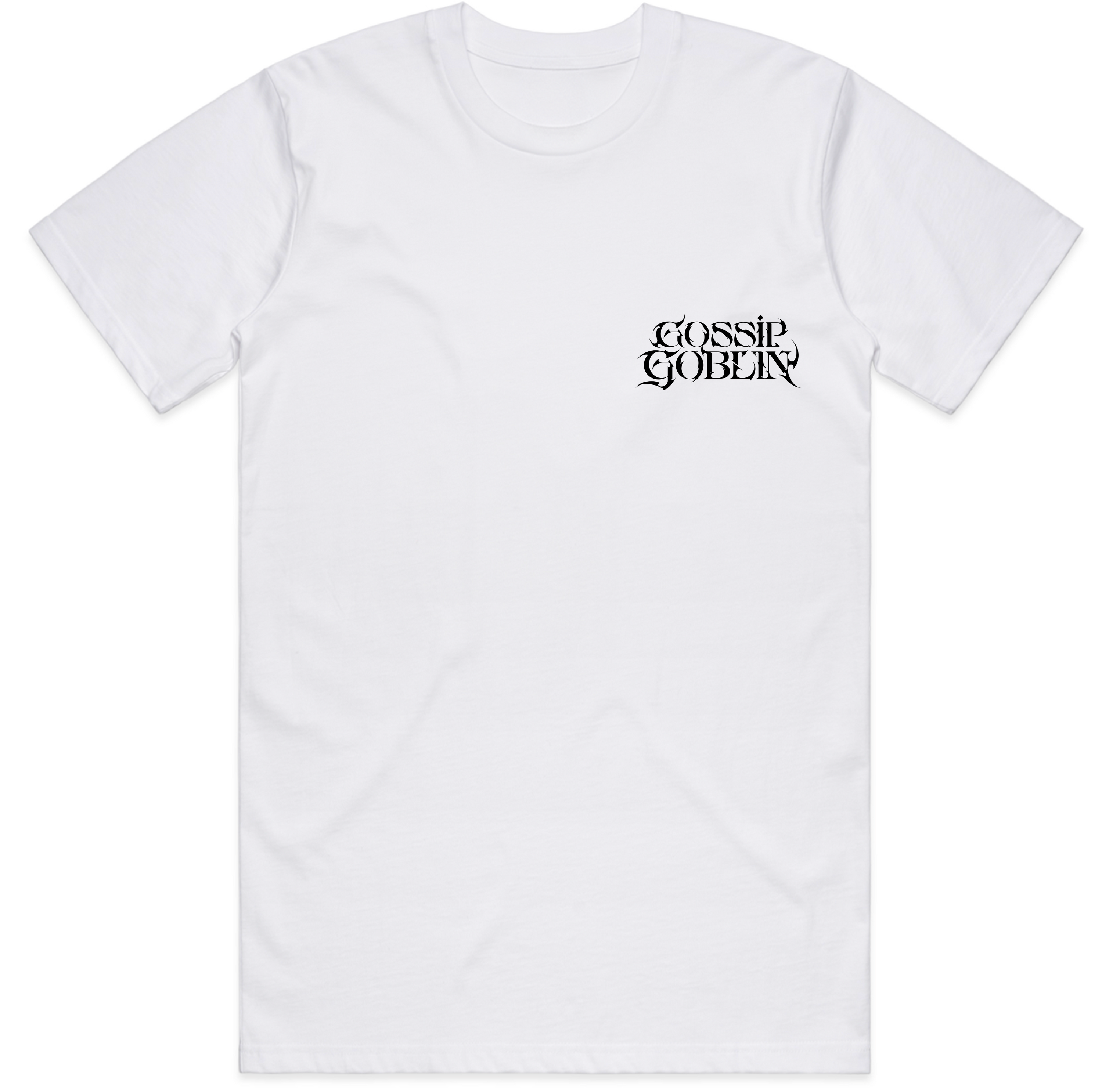 White Goggles Tee - Oversized Graphic Tee – Gossip Goblin