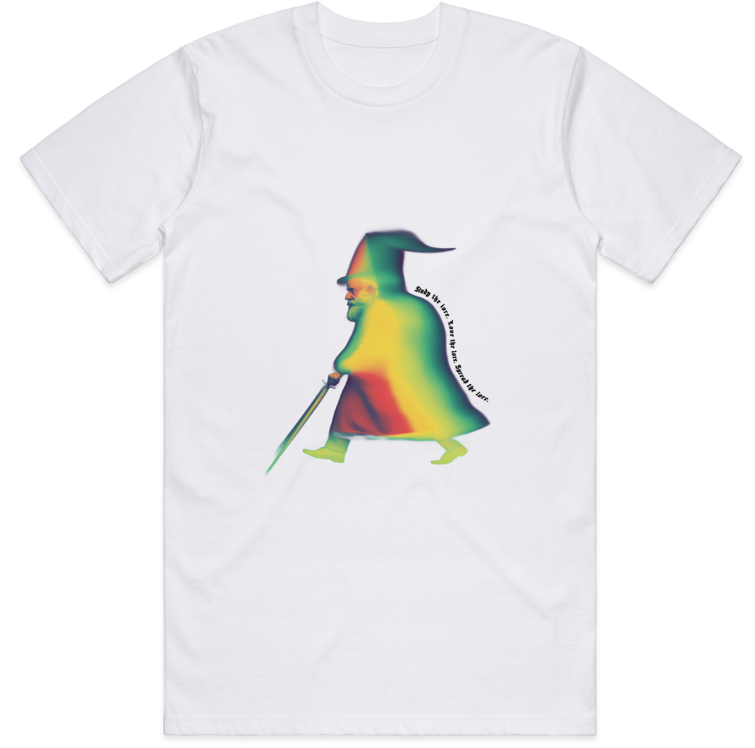 Buy White Lorekeeper Tee - Graphic T-Shirt – Gossip Goblin