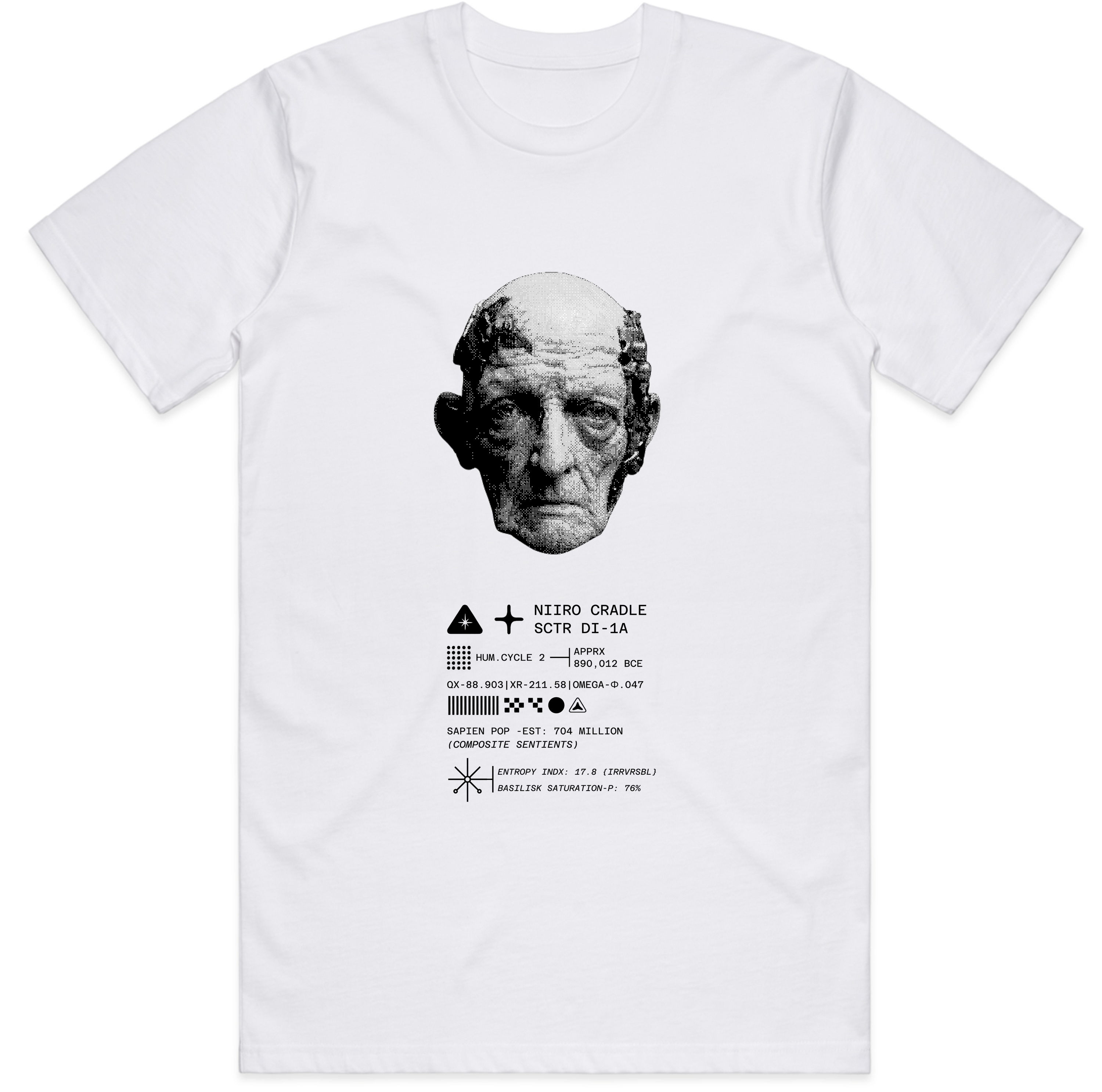 White Client Tee - Graphic T-Shirt – Gossip Goblin