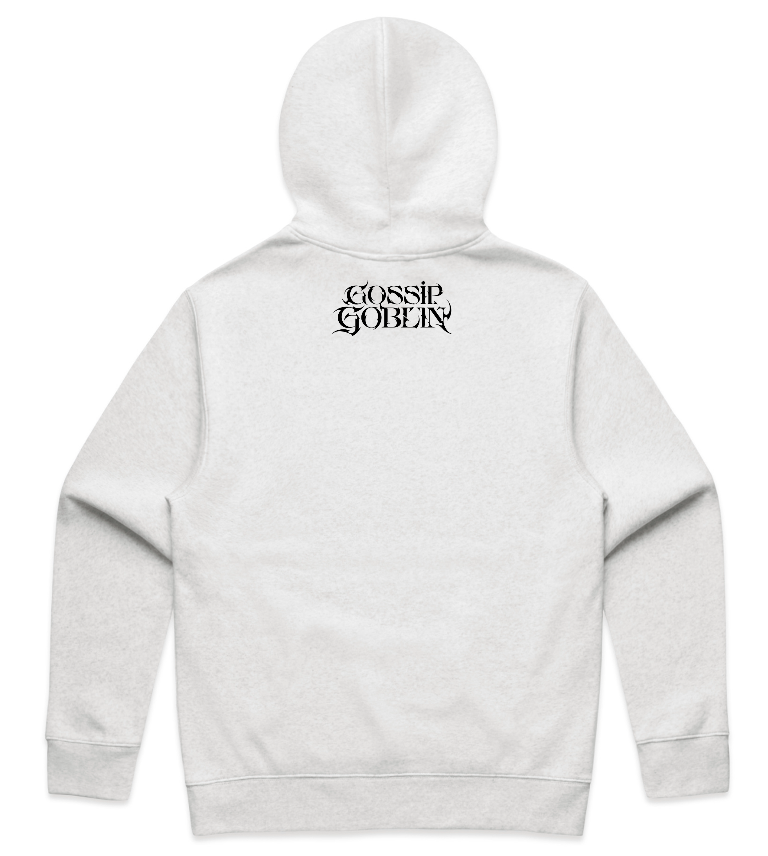 White Wire Wing Hoodie - Art Streetwear Hoodie – Gossip Goblin