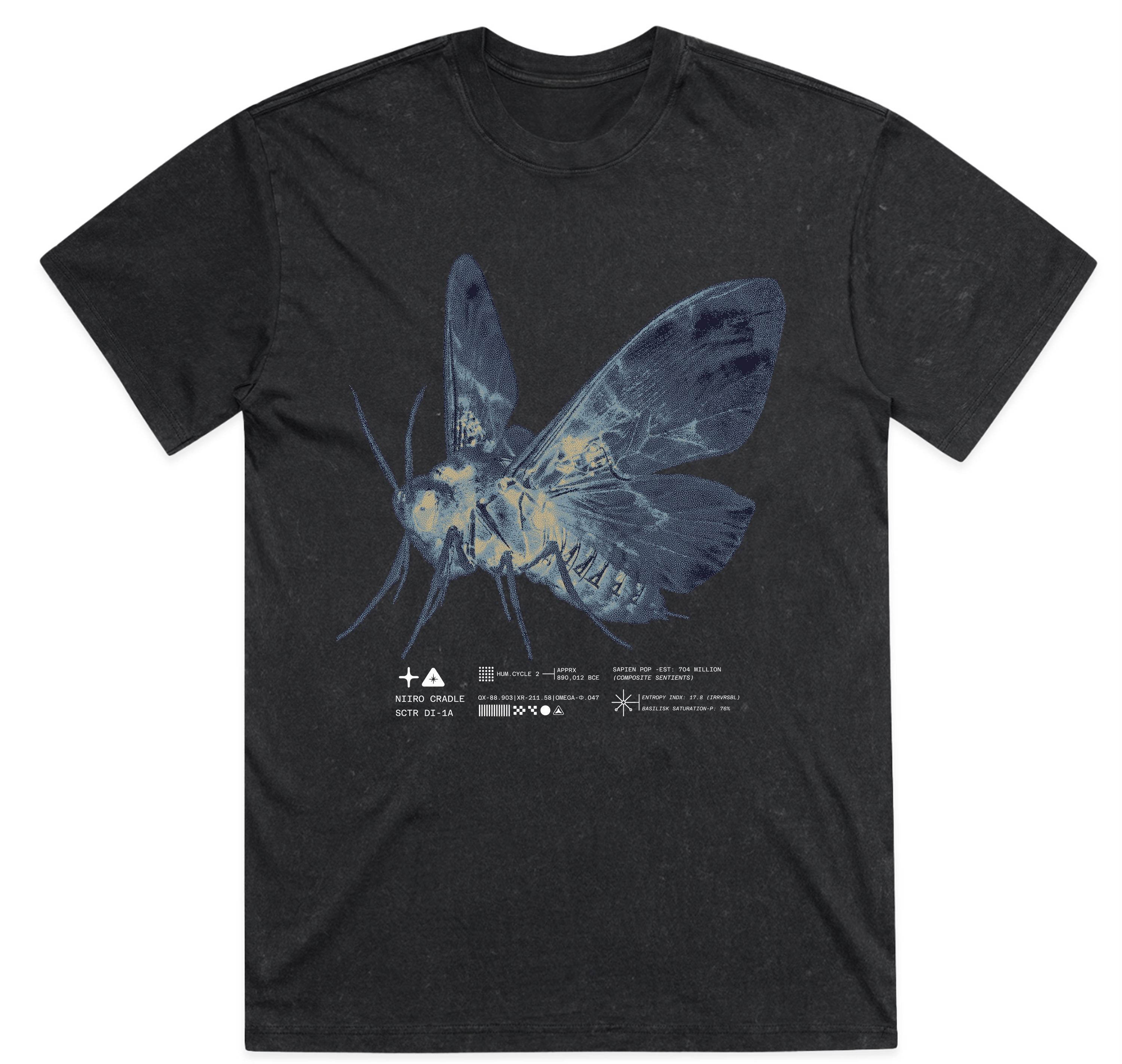Shop The Black Wire Wing Tee - Dark Art Graphic T-Shirt – Gossip Goblin
